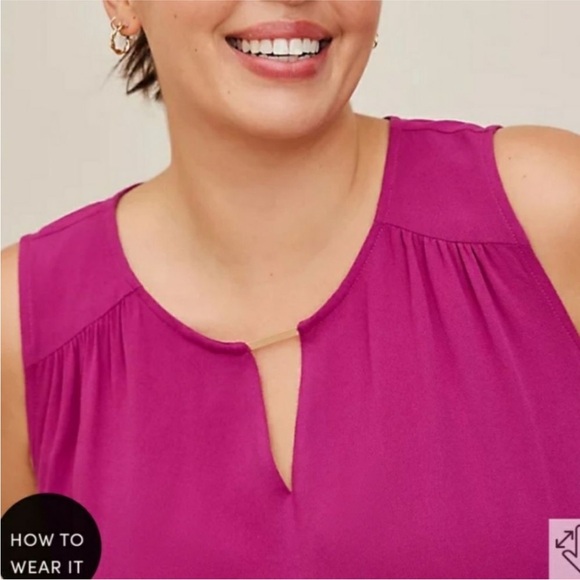 Torrid Pink Tank Top - Picture 4 of 6